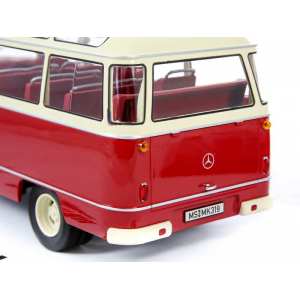 1/18 Mercedes-Benz O319 Bus 1960 красный с бежевым