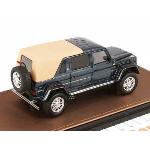 1/43 Mercedes-Maybach G650 4х4 Landaulet (W463) (закрытый) 2017 синий металлик