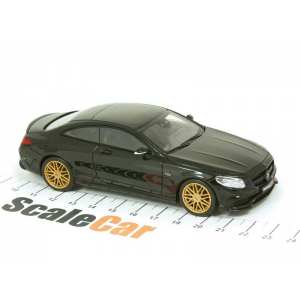 1/43 Mercedes-Benz BRABUS 850 S63 AMG S-CLASS COUPE (C217) 2015 черный