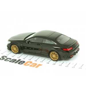 1/43 Mercedes-Benz BRABUS 850 S63 AMG S-CLASS COUPE (C217) 2015 черный