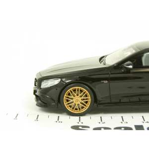 1/43 Mercedes-Benz BRABUS 850 S63 AMG S-CLASS COUPE (C217) 2015 черный