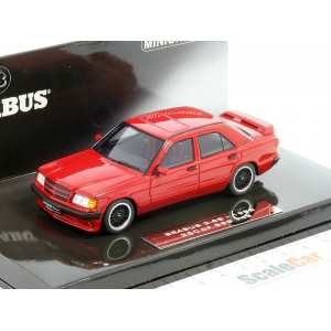 1/43 Mercedes-Benz BRABUS 190E 3.6S (W201) - 1989 - RED (красный)