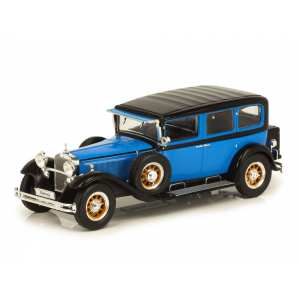 1/43 Mercedes-Benz Nürburg 460 W08 (1928-1934) синий с черным
