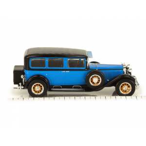 1/43 Mercedes-Benz Nürburg 460 W08 (1928-1934) синий с черным