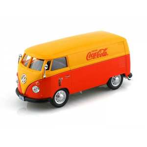 1/43 Volkswagen Transporter T1 1962 Coca-Cola красный/желтый