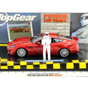 1/43 ASTON MARTIN VANQUISH S - TOP GEAR красный