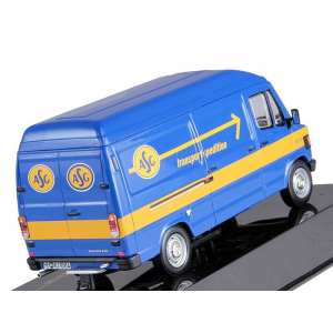 1/43 Mercedes-Benz 207D Van ASG 1987 Blue and Yellow