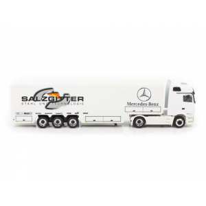 1/87 Mercedes-Benz Actros седельный тягач с полуприцепом Salzgitter