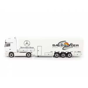 1/87 Mercedes-Benz Actros седельный тягач с полуприцепом Salzgitter