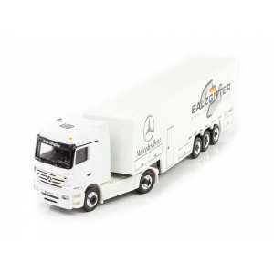 1/87 Mercedes-Benz Actros седельный тягач с полуприцепом Salzgitter