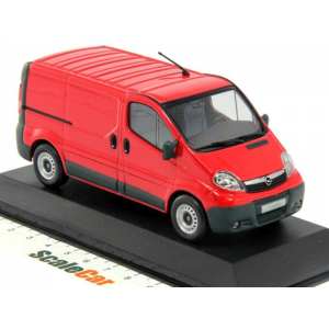 1/43 Opel Vivaro kastenwagen 2001 фургон красный