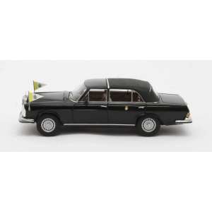 1/43 Mercedes-Benz 300SEL W109 Landaulette закрытый Vatican City 1967 черный