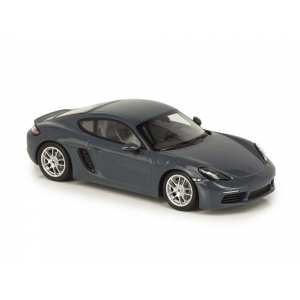 1/43 Porsche 718 Cayman (982) серый металлик