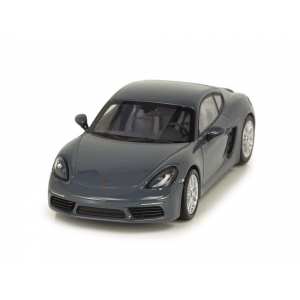 1/43 Porsche 718 Cayman (982) серый металлик