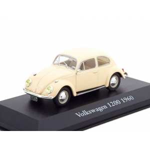 1/43 Volkswagen 1200 Beetle 1960 бежевый