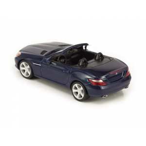 1/87 Mercedes-Benz SLK R172 2013 синий металлик