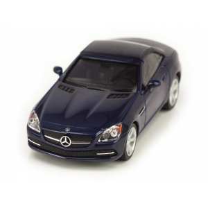 1/87 Mercedes-Benz SLK R172 2013 синий металлик