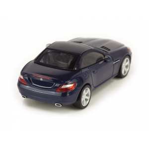 1/87 Mercedes-Benz SLK R172 2013 синий металлик