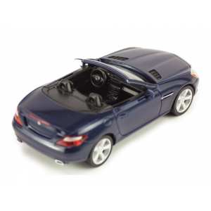 1/87 Mercedes-Benz SLK R172 2013 синий металлик