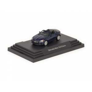 1/87 Mercedes-Benz SLK R172 2013 синий металлик