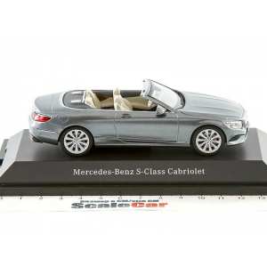 1/43 Mercedes-Benz S-class Cabriolet 2016 A217 (W217) серый мет