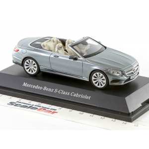 1/43 Mercedes-Benz S-class Cabriolet 2016 A217 (W217) серый мет