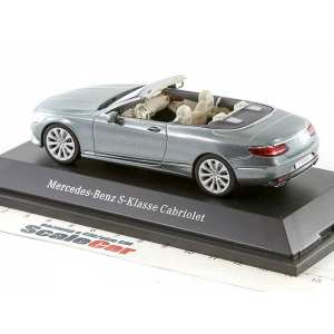 1/43 Mercedes-Benz S-class Cabriolet 2016 A217 (W217) серый мет