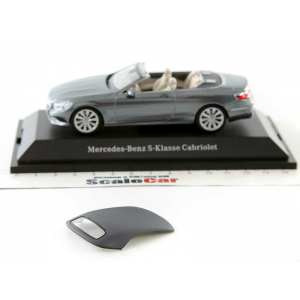 1/43 Mercedes-Benz S-class Cabriolet 2016 A217 (W217) серый мет