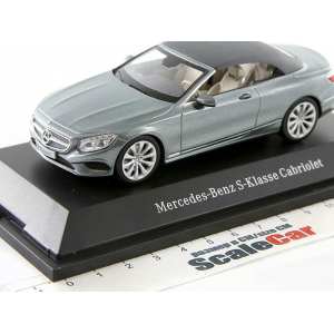 1/43 Mercedes-Benz S-class Cabriolet 2016 A217 (W217) серый мет