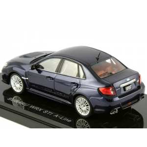 1/43 Subaru Impreza WRX STI A-Line 4dr 2010 Plasma blue