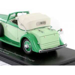 1/43 Hispano-Suiza J12 Drophead Coupe by Fernandez Darrin (Paris) half open, 1934 светло-зеленый/темно-зеленый