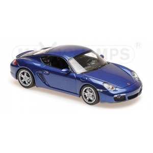 1/43 Porsche Cayman S 2005 синий металлик