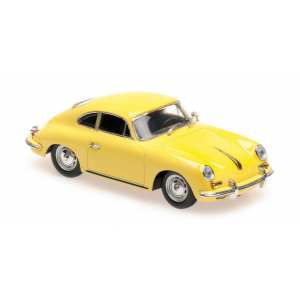 1/43 Porsche 356 B Coupe 1961 желтый