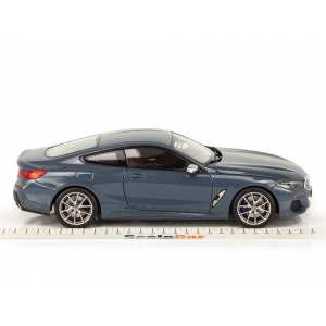 1/18 BMW 8 Series Coupe 2019 G15 barcelona blue серый металлик