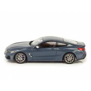 1/18 BMW 8 Series Coupe 2019 G15 barcelona blue серый металлик