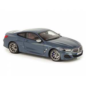 1/18 BMW 8 Series Coupe 2019 G15 barcelona blue серый металлик