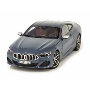 1/18 BMW 8 Series Coupe 2019 G15 barcelona blue серый металлик