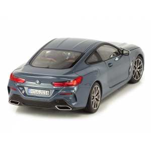 1/18 BMW 8 Series Coupe 2019 G15 barcelona blue серый металлик