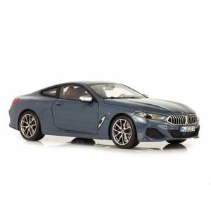 1/18 BMW 8 Series Coupe 2019 G15 barcelona blue серый металлик