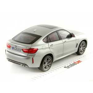 1/18 BMW X6 M (F86) 2015 серебристый