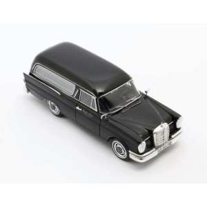 1/43 Mercedes-Benz 220SE W111 Pollmann 1966 катафалк черный