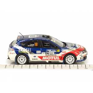 1/43 Subaru Impreza WRX STI R4 T.Arai - M. Anthony Победитель Rally Hokkaido 2011