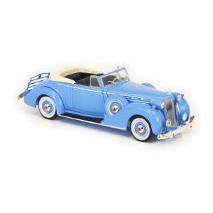 1/43 Packard Convertible Victoria 1938 голубой