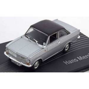 1/43 Opel Kadett A Coupe Hans Mersheimer 1964 серебристый с черным