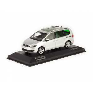 1/43 Volkswagen Sharan II 2010 серебристый