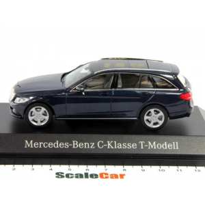 1/43 Mercedes-Benz C-Klasse T-Modell S205 2014 Exclusive синий мет.