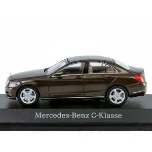 1/43 Mercedes-Benz C-class 2014 W205 Exclusive коричневый