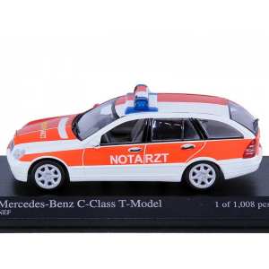 1/43 Mercedes-Benz C-class T-modell S203 (W203) 2001 NEF Notarzt пожарная скорая помощь