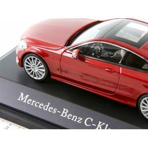 1/43 Mercedes-Benz C-class Coupe 2016 C205 (W205) красный мет