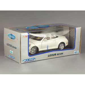 1/18 Lexus SC430 2003 белый